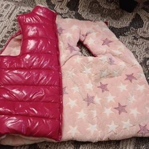 Kids vest pink